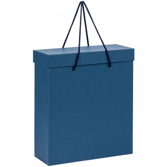 Коробка Handgrip, большая, синяя с логотипом в Самаре заказать по выгодной цене в кибермаркете AvroraStore