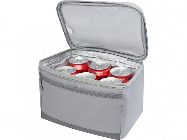 Arctic Zone® Repreve®, сумка-холодильник из переработанного материала, для обеда, объем 2,13 л, серый с логотипом в Самаре заказать по выгодной цене в кибермаркете AvroraStore