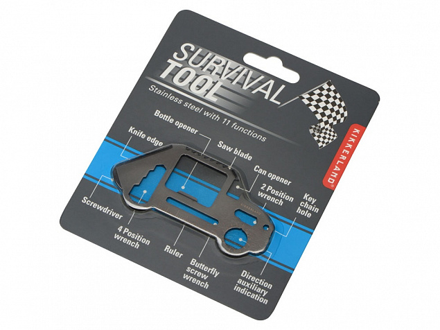 Карточка-мультиинструмент в форме авто с логотипом в Самаре заказать по выгодной цене в кибермаркете AvroraStore