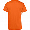 Футболка унисекс E150 Organic, оранжевая с логотипом в Самаре заказать по выгодной цене в кибермаркете AvroraStore