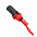 Противоштормовой автоматический зонт Line, красный с логотипом в Самаре заказать по выгодной цене в кибермаркете AvroraStore