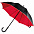 Зонт-трость Downtown, черный с коричневым с логотипом в Самаре заказать по выгодной цене в кибермаркете AvroraStore