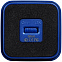 Беспроводная колонка с подсветкой логотипа Glim, синяя с логотипом в Самаре заказать по выгодной цене в кибермаркете AvroraStore