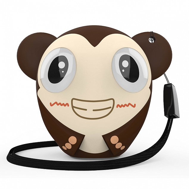 Беспроводная колонка Hiper ZOO Katy, Monkey с логотипом в Самаре заказать по выгодной цене в кибермаркете AvroraStore