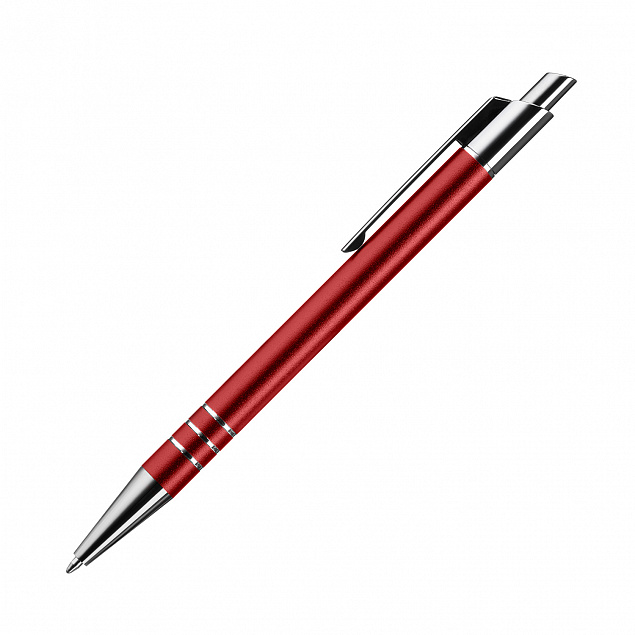 Шариковая ручка City, красная с логотипом в Самаре заказать по выгодной цене в кибермаркете AvroraStore