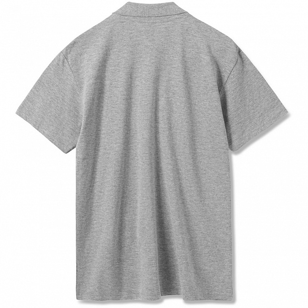 Рубашка поло мужская SUMMER 170, бежевая с логотипом в Самаре заказать по выгодной цене в кибермаркете AvroraStore
