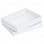 Коробка Slender, большая, белая с логотипом в Самаре заказать по выгодной цене в кибермаркете AvroraStore