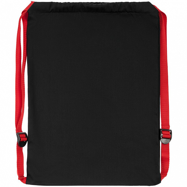 Рюкзак Nock, черный с красной стропой с логотипом в Самаре заказать по выгодной цене в кибермаркете AvroraStore