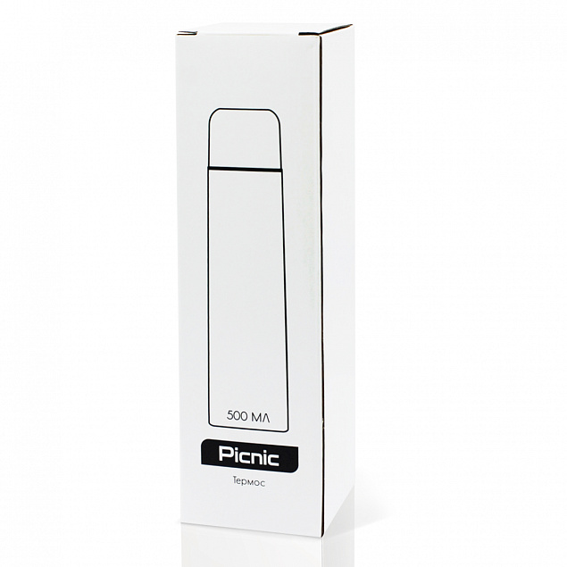 Термос Picnic с логотипом в Самаре заказать по выгодной цене в кибермаркете AvroraStore