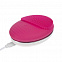 Силиконовая щетка для лица FC03, розовая с логотипом в Самаре заказать по выгодной цене в кибермаркете AvroraStore