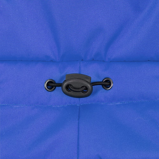 Шапка-ушанка Shelter, ярко-синяя с логотипом в Самаре заказать по выгодной цене в кибермаркете AvroraStore