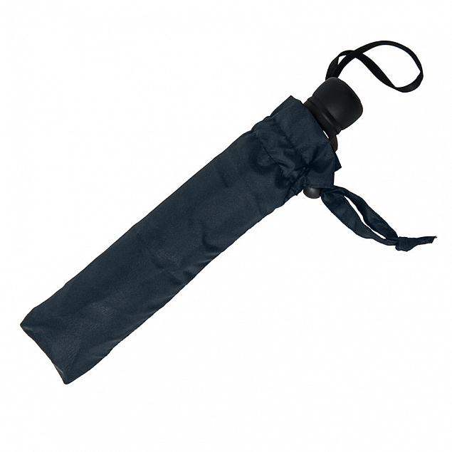 Зонт MANCHESTER складной, полуавтомат; темно-синий; D=100 см; нейлон с логотипом в Самаре заказать по выгодной цене в кибермаркете AvroraStore
