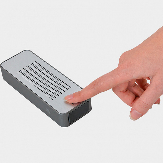 Универсальное зарядное устройство c bluetooth-стереосистемой "Music box" (4400мАh) с логотипом в Самаре заказать по выгодной цене в кибермаркете AvroraStore