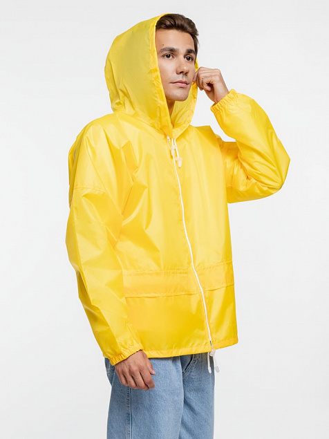 Дождевик Kivach Promo, желтый с логотипом в Самаре заказать по выгодной цене в кибермаркете AvroraStore