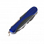Карманный нож Kassel с 9 функциями, синий с логотипом в Самаре заказать по выгодной цене в кибермаркете AvroraStore