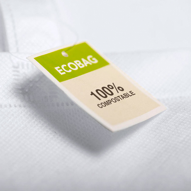 Сумка для покупок MOLTUX, белый, 40x36 см, 100% пластик PLA с логотипом в Самаре заказать по выгодной цене в кибермаркете AvroraStore