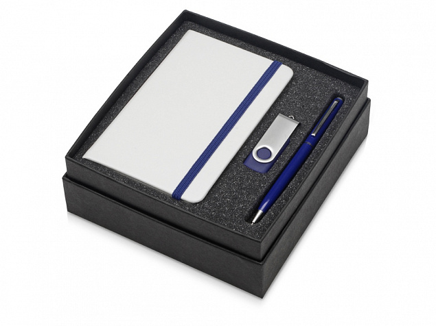Подарочный набор Reporter Plus с флешкой, ручкой и блокнотом А6 с логотипом в Самаре заказать по выгодной цене в кибермаркете AvroraStore
