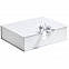 Коробка на лентах Tie Up, белая с логотипом в Самаре заказать по выгодной цене в кибермаркете AvroraStore