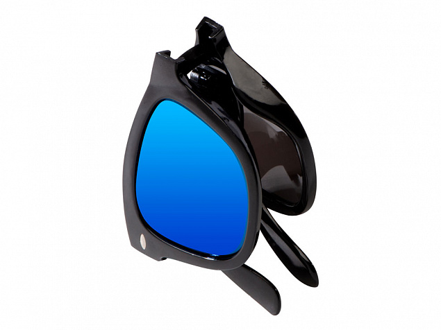 Складные очки с зеркальными линзами «Ibiza» с логотипом в Самаре заказать по выгодной цене в кибермаркете AvroraStore