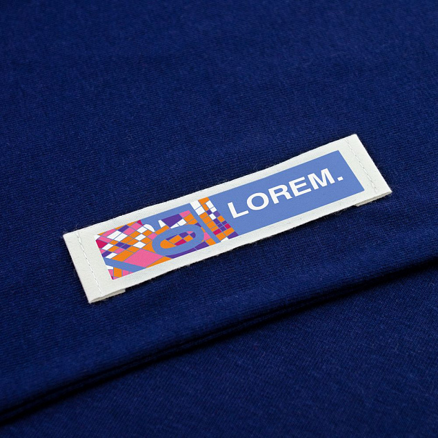 Лейбл хлопковый Doni, S, беленый с логотипом в Самаре заказать по выгодной цене в кибермаркете AvroraStore