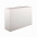 Коробка складная подарочная, 37x25x10cm, кашированный картон, белый с логотипом в Самаре заказать по выгодной цене в кибермаркете AvroraStore