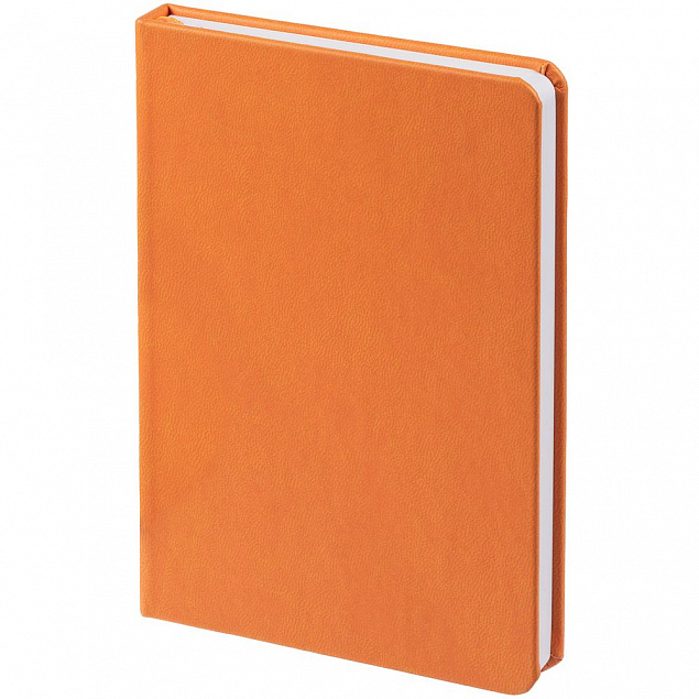 Ежедневник Base Mini, недатированный, оранжевый с логотипом в Самаре заказать по выгодной цене в кибермаркете AvroraStore
