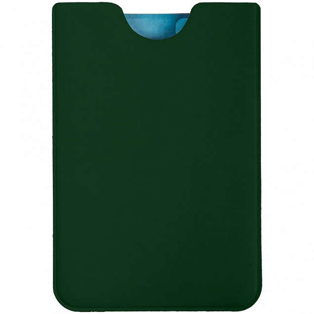 Чехол для карточки Dorset, зеленый с логотипом в Самаре заказать по выгодной цене в кибермаркете AvroraStore