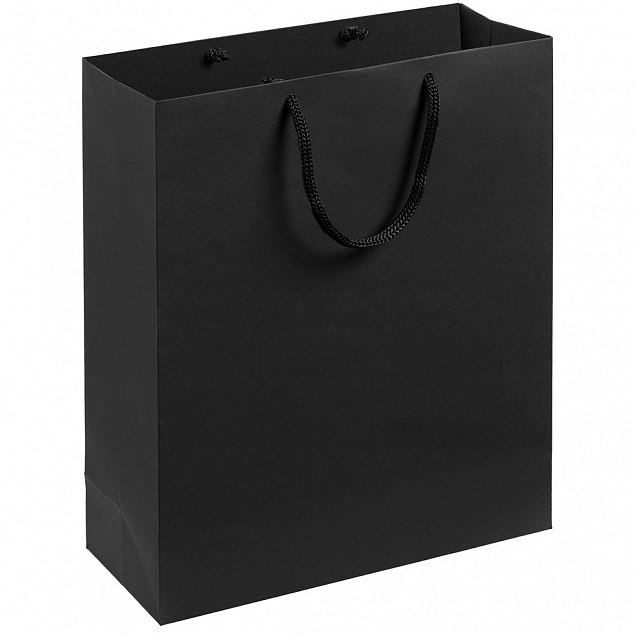Пакет Wide, черный с логотипом в Самаре заказать по выгодной цене в кибермаркете AvroraStore