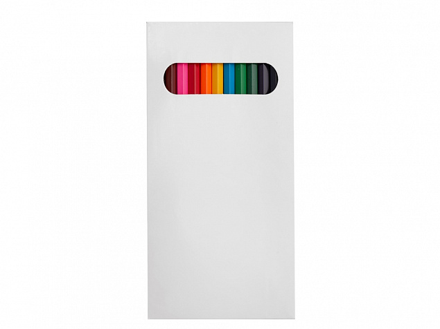 Набор из 12 шестигранных цветных карандашей «Hakuna Matata» с логотипом в Самаре заказать по выгодной цене в кибермаркете AvroraStore