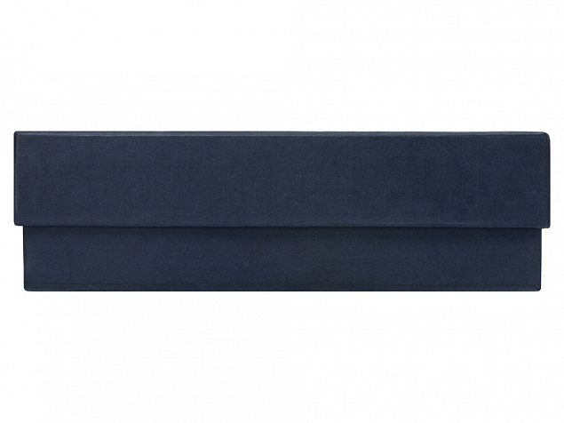 Подарочная коробка 17,7 х 12,3 х 5,2 см, синий с логотипом в Самаре заказать по выгодной цене в кибермаркете AvroraStore