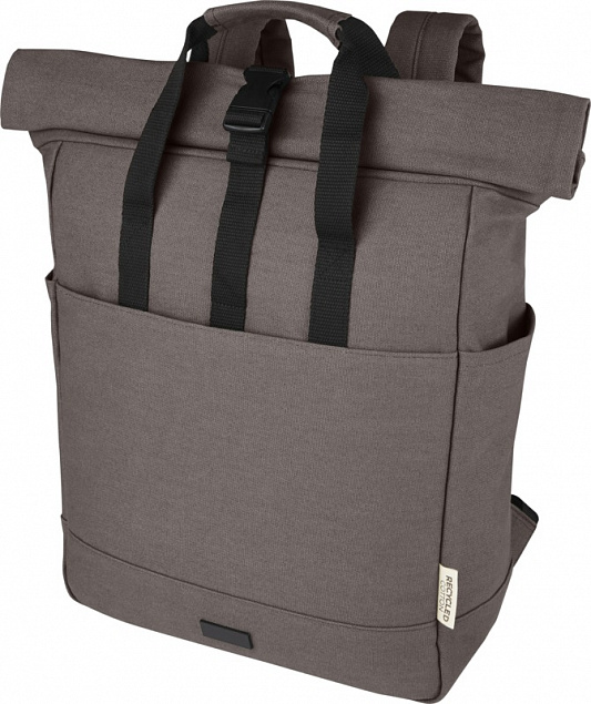 Рюкзак для 15-дюймового ноутбука Joey со сворачивающимся верхом с логотипом в Самаре заказать по выгодной цене в кибермаркете AvroraStore