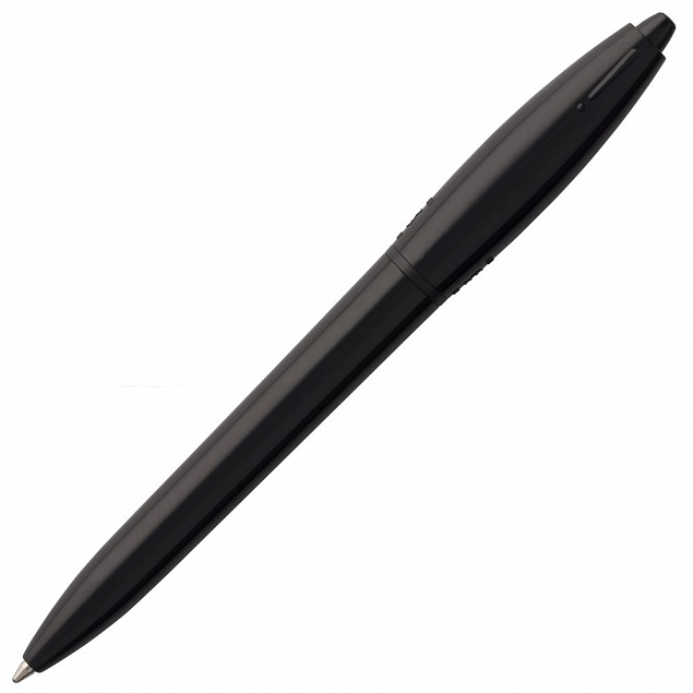Ручка шариковая S! (Си), черная с логотипом в Самаре заказать по выгодной цене в кибермаркете AvroraStore