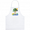 Фартук «На здоровье!», белый с логотипом в Самаре заказать по выгодной цене в кибермаркете AvroraStore