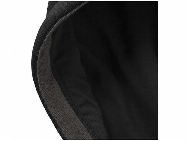 Толстовка Arora мужская с капюшоном, черный с логотипом в Самаре заказать по выгодной цене в кибермаркете AvroraStore