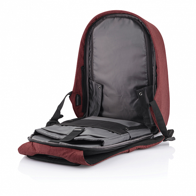 Антикражный рюкзак Bobby Hero Regular, красный с логотипом в Самаре заказать по выгодной цене в кибермаркете AvroraStore