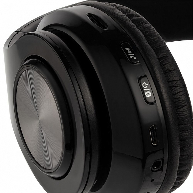 Беспроводные наушники Uniscend Sound Joy, черные с логотипом в Самаре заказать по выгодной цене в кибермаркете AvroraStore