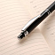 Шариковая ручка Crocus, черная с логотипом в Самаре заказать по выгодной цене в кибермаркете AvroraStore