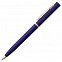 Ручка шариковая Euro Gold, синяя с логотипом в Самаре заказать по выгодной цене в кибермаркете AvroraStore