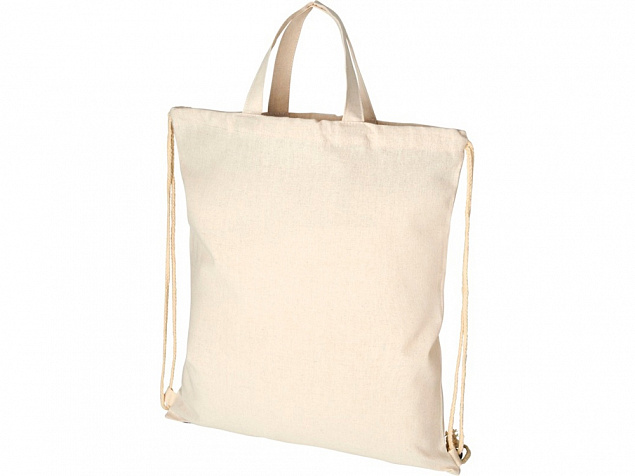 Сумка-рюкзак «Pheebs» из переработанного хлопка, 210 г/м² с логотипом в Самаре заказать по выгодной цене в кибермаркете AvroraStore