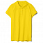 Рубашка поло женская Virma Lady, желтая с логотипом в Самаре заказать по выгодной цене в кибермаркете AvroraStore