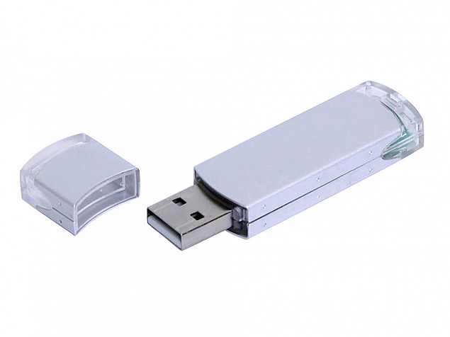 USB 3.0- флешка промо на 32 Гб прямоугольной классической формы с логотипом в Самаре заказать по выгодной цене в кибермаркете AvroraStore