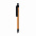 Эко-ручка Write, голубой с логотипом в Самаре заказать по выгодной цене в кибермаркете AvroraStore
