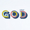 Толстовка с капюшоном «Новый GOD», белая с логотипом в Самаре заказать по выгодной цене в кибермаркете AvroraStore