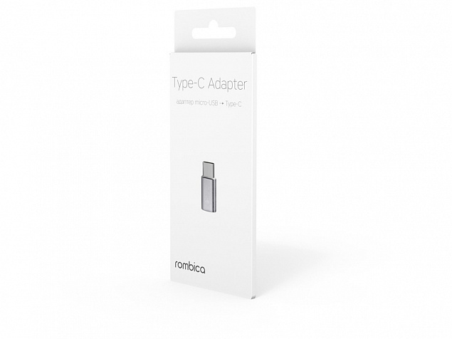 Переходник Type-C Adapter с логотипом в Самаре заказать по выгодной цене в кибермаркете AvroraStore