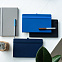 Бизнес-блокнот OXI, A5, темно-синий, твердая обложка, RPET, в линейку с логотипом в Самаре заказать по выгодной цене в кибермаркете AvroraStore