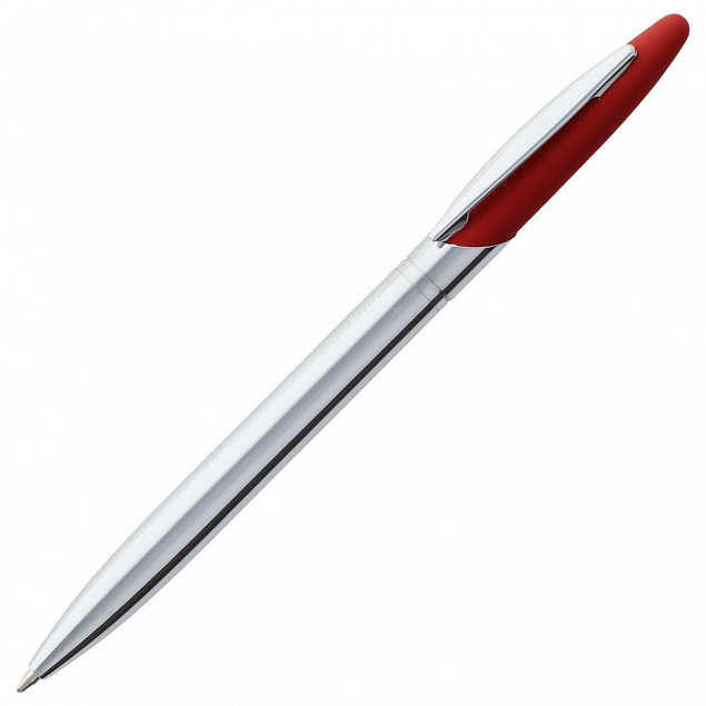 Ручка шариковая Dagger Soft Touch, красная с логотипом в Самаре заказать по выгодной цене в кибермаркете AvroraStore
