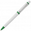 Ручка шариковая Raja, зеленая с логотипом в Самаре заказать по выгодной цене в кибермаркете AvroraStore