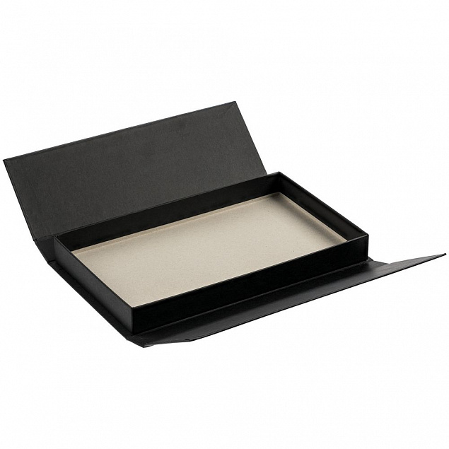 Коробка Triplet, черная с логотипом в Самаре заказать по выгодной цене в кибермаркете AvroraStore