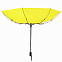 Автоматический противоштормовой зонт Vortex, желтый с логотипом в Самаре заказать по выгодной цене в кибермаркете AvroraStore