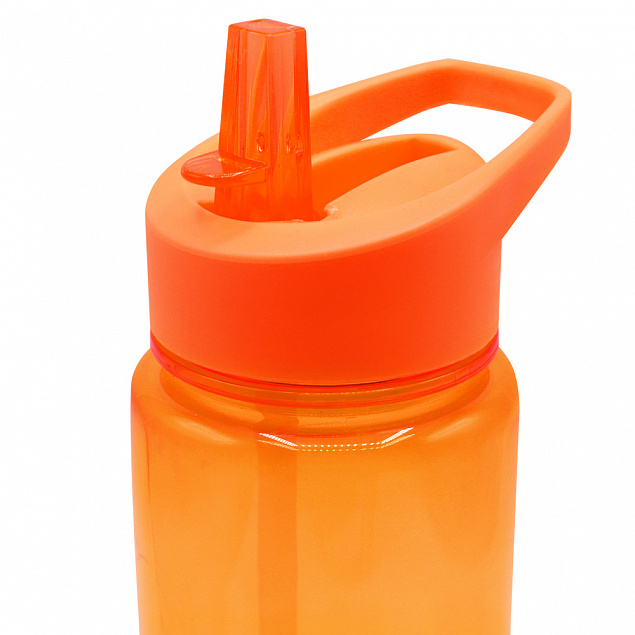 Пластиковая бутылка Jogger, оранжевый с логотипом в Самаре заказать по выгодной цене в кибермаркете AvroraStore